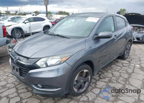 2018 Honda Hr-V Ex из США, поврежденный, VIN 3CZRU5H56JG702291